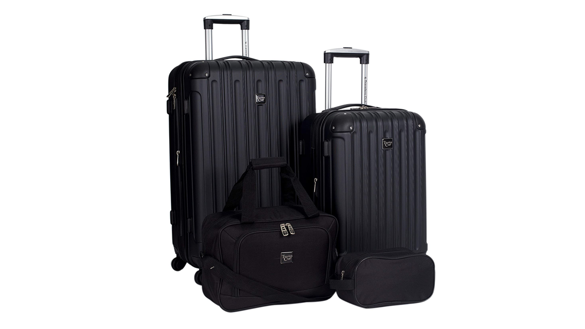 Travelers Club Midtown 4-Piece Luggage Travel Set